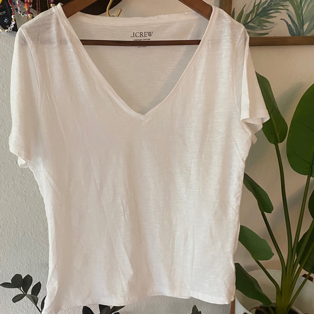 J.CREW - Vintage Cotton Tee
